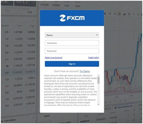 fxcm demo account download.